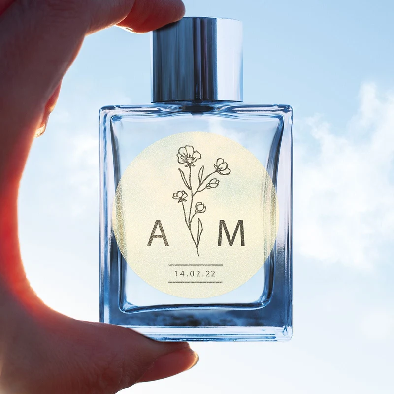 MUNBYN 2" transparente Thermoetiketten für Logos und Verpackung
