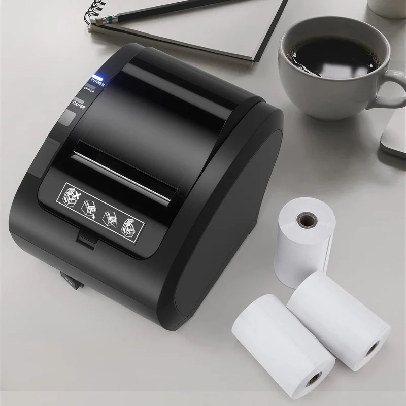 MUNBYN 047P-USEW WLAN +USB thermal Bondrucker POS-Drucker