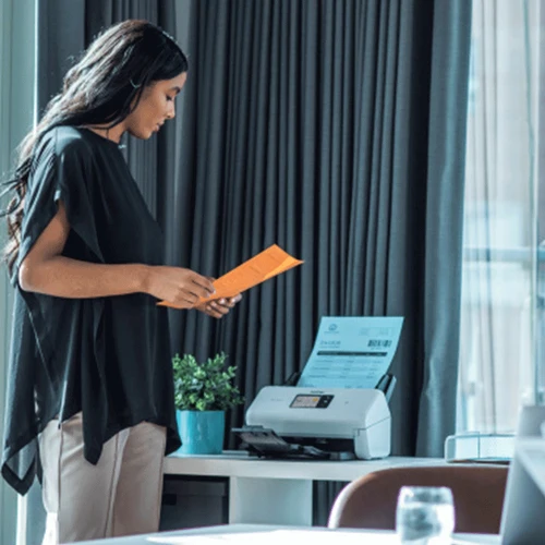 Brother - Scanner de documents | Wi-Fi | Recto/Verso - ADS-4500W