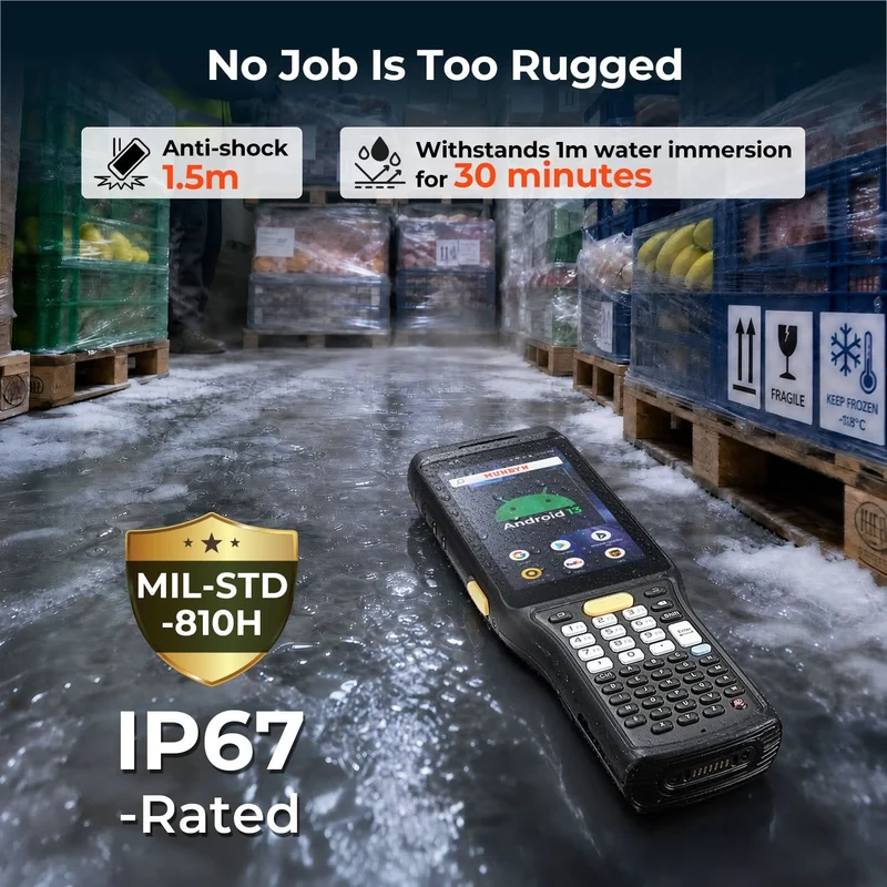 MUNBYN MC011 Cold Chain Barcode Scanner