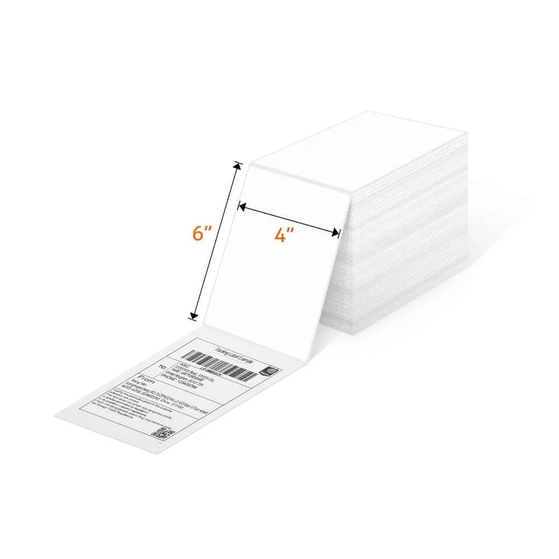 MUNBYN 4x6 Shipping Labels & 2" Round Thermal Labels Combo