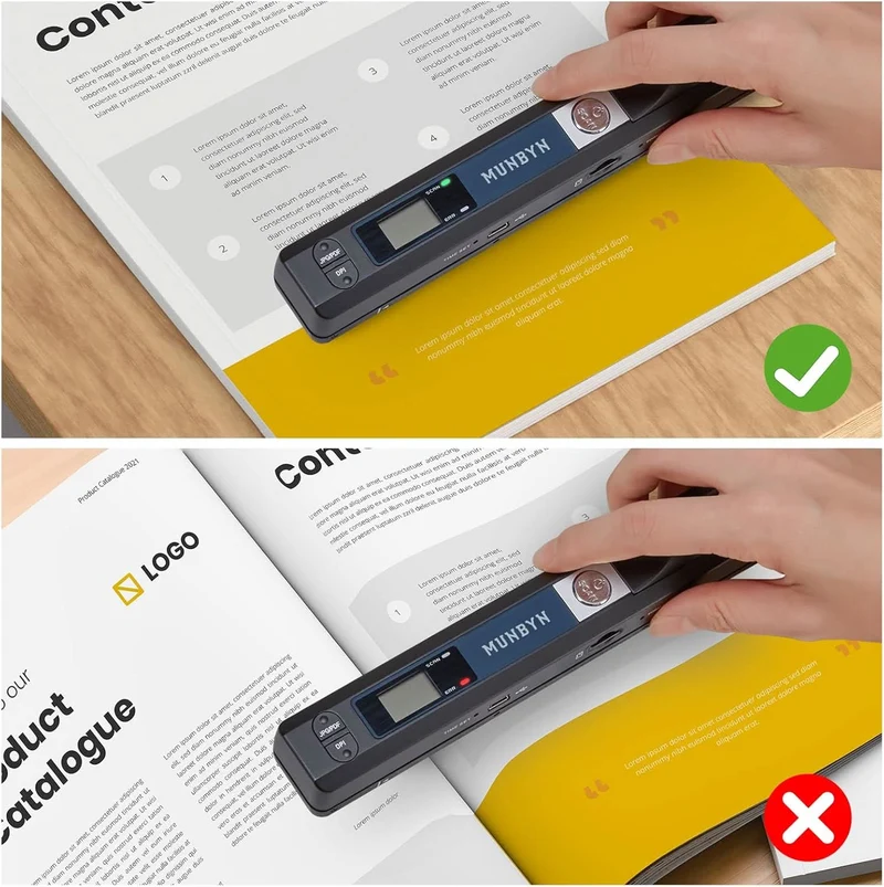 MUNBYN IDS001 Portable Handheld Scanner