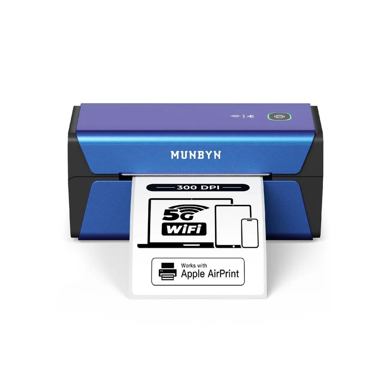 MUNBYN RW401AP AirPrint Thermal Label Printer Kit for Premium Product Labels
