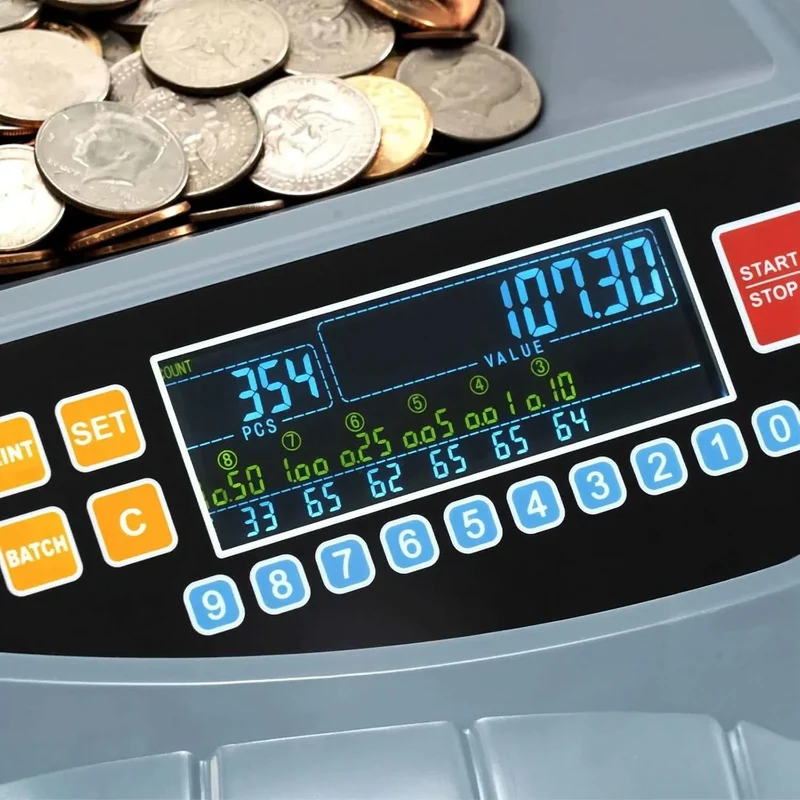MUNBYN IMC10 Coin Counter and Sorter