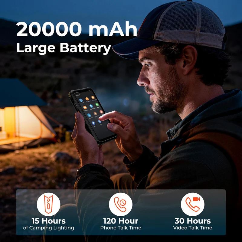 MUNBYN MT002 Rugged Phone for Field Operations
