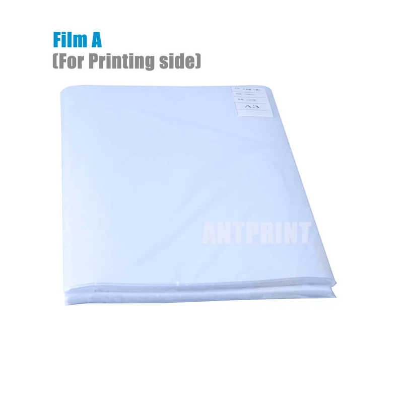 Film de transfert A3 UV DTF pour impression DTF à plat UV