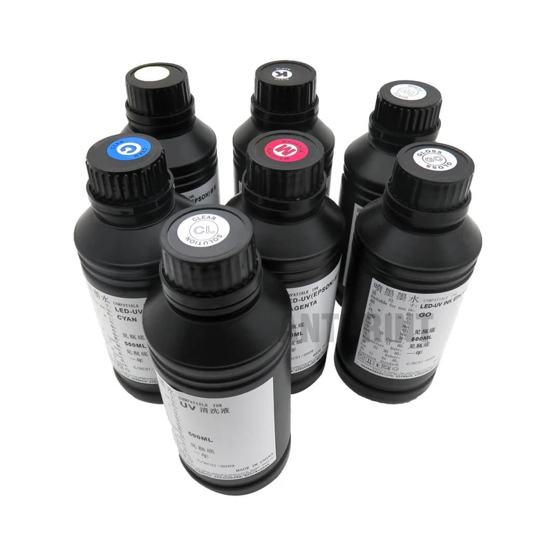 Encre d'imprimante UV | Impression d'encre jet d'encre durcissable aux UV | Encres UV | AntPrint
