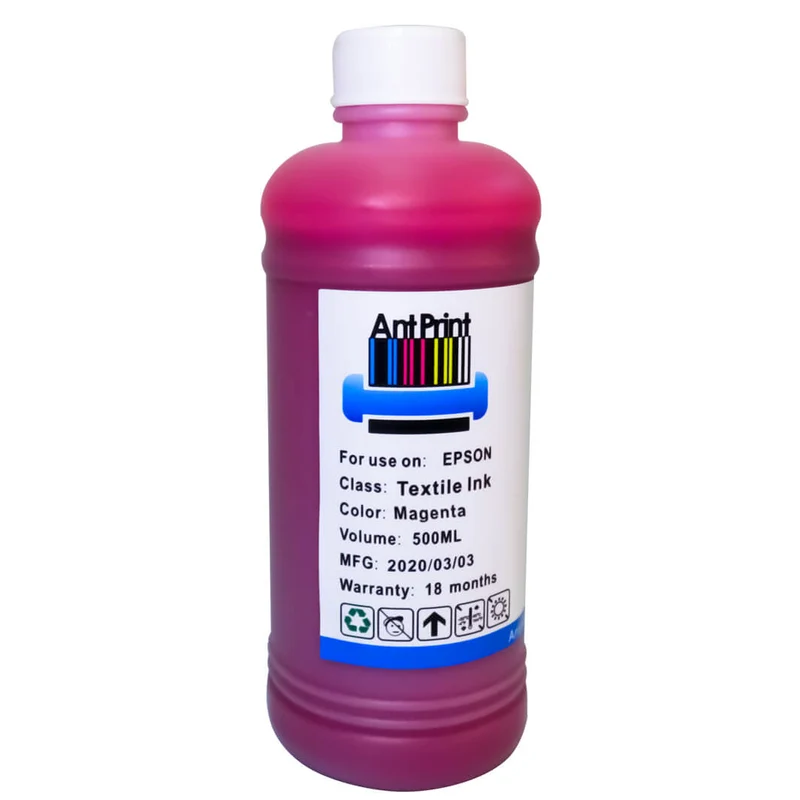 Encre textile Antprint DTG pour tête d'impression Epson série directe sur imprimante de vêtements