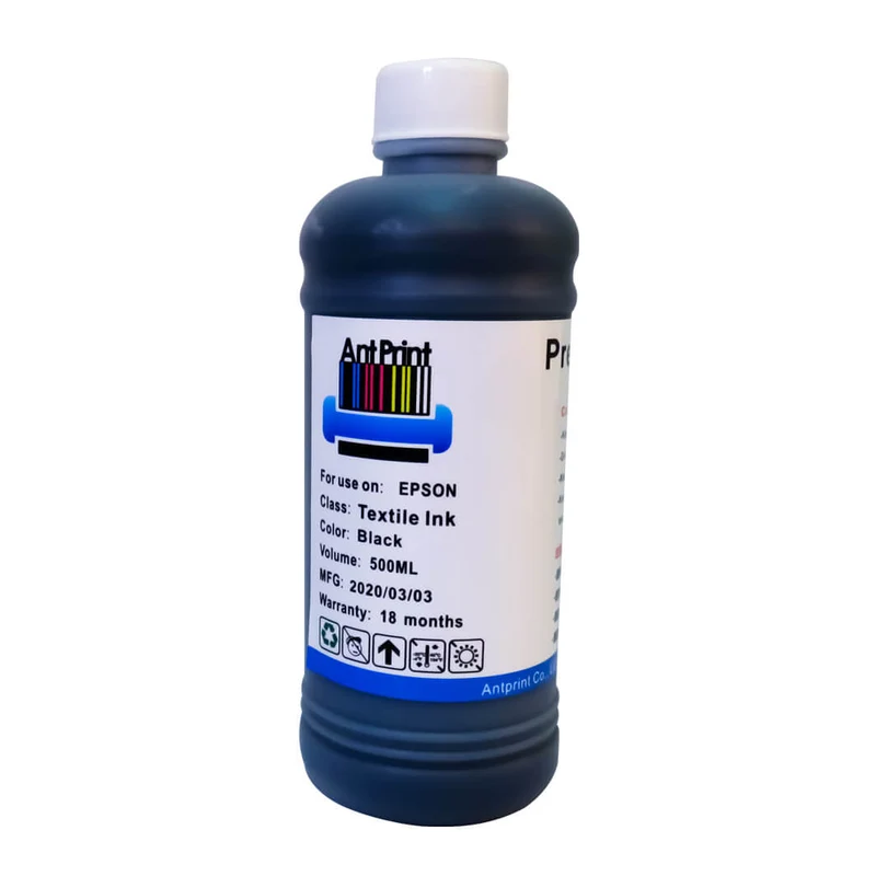Encre textile Antprint DTG pour tête d'impression Epson série directe sur imprimante de vêtements