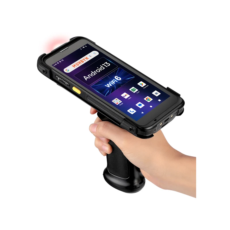 MUNBYN IPDA101P Android Mobile Computer with Zebra SE4710 Scanner