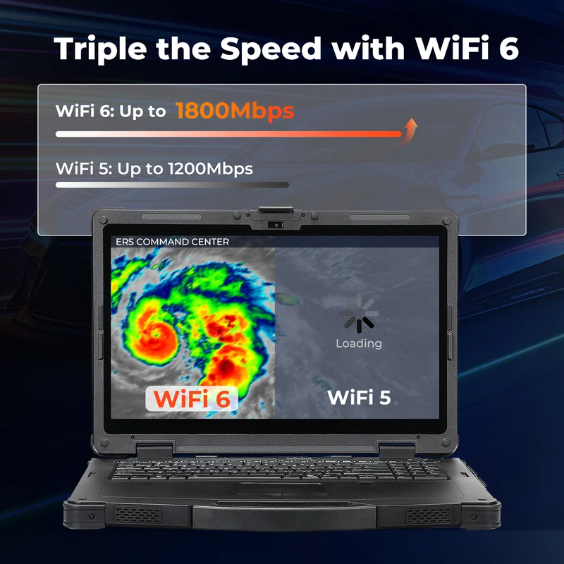 MUNBYN IRX16 Rugged Laptop for Field and Industrial Work