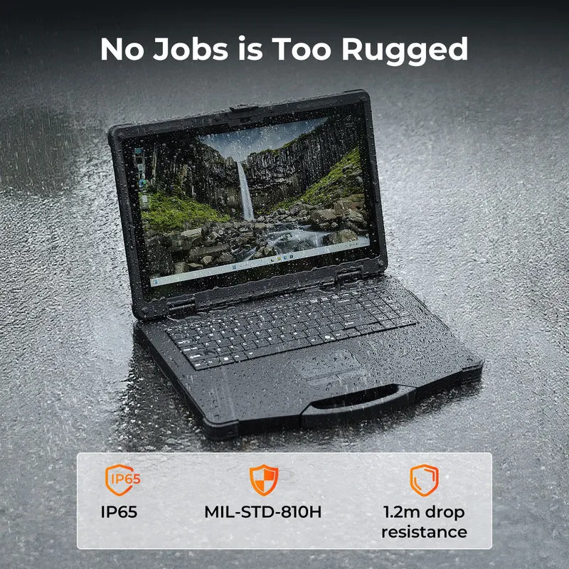 MUNBYN IRX16 Rugged Laptop for Field and Industrial Work