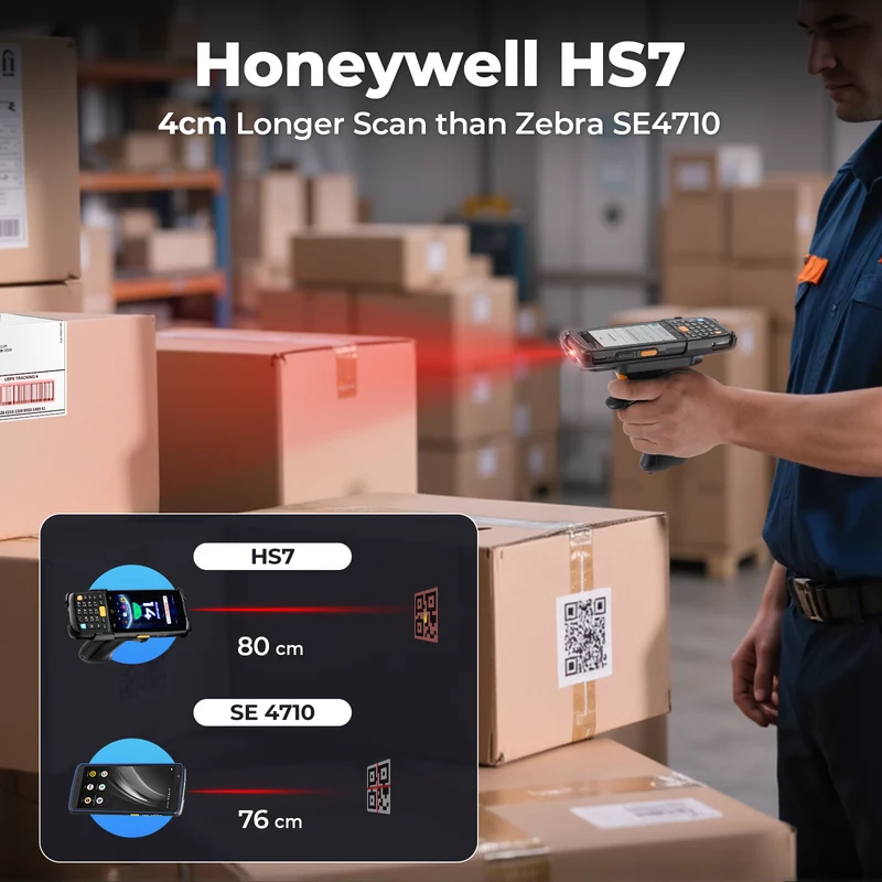 MUNBYN MC005P Android 14 Portable Barcode Scanner