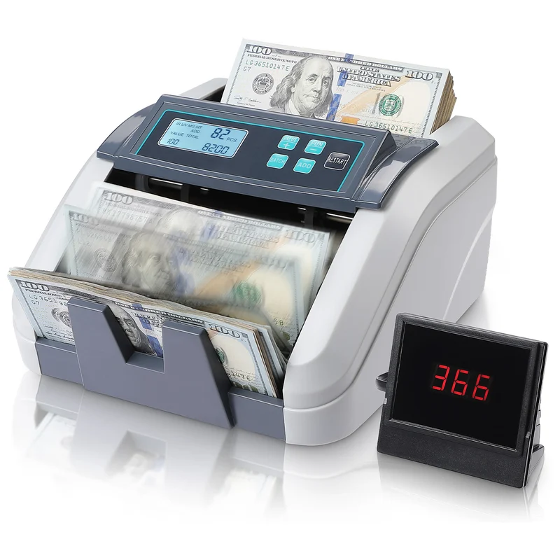 MUNBYN IMC51 Cash Counter Machine with LCD Display