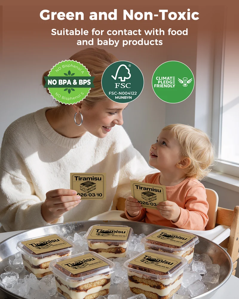 MUNBYN 4" x 3" Rectangle Thermal Labels for Mailing and Barcode Labels