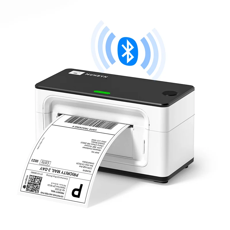 MUNBYN RW941B Bluetooth Thermal Label Printer