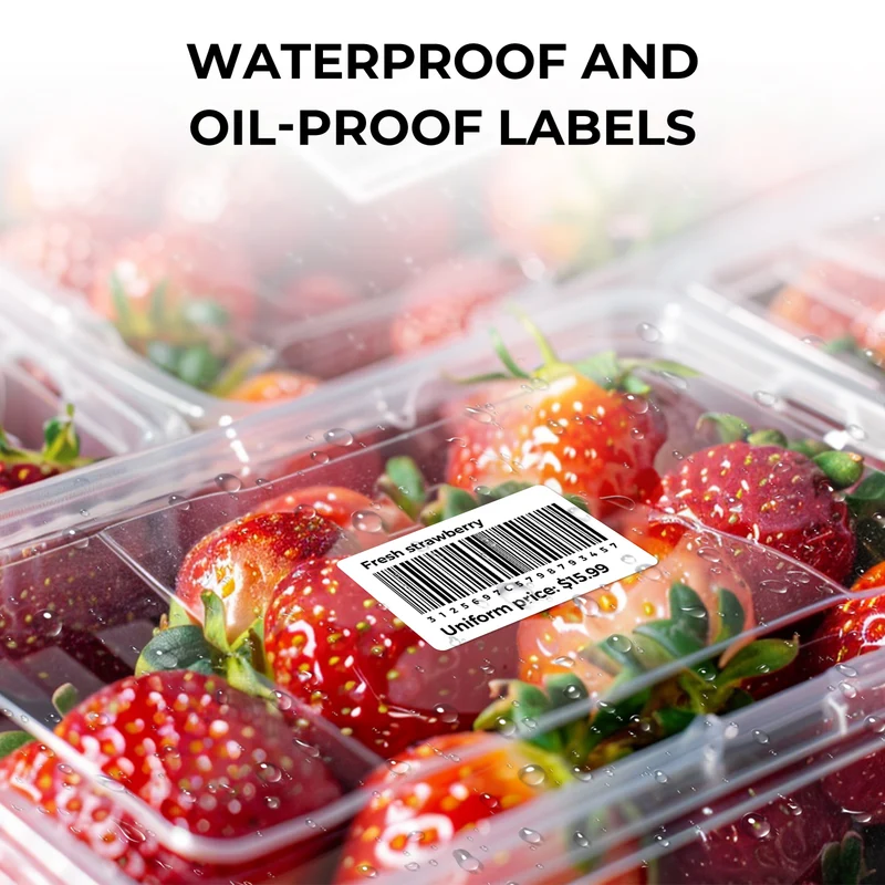 MUNBYN 3" x 2" Rectangle Thermal Labels for Product and Barcode Labels