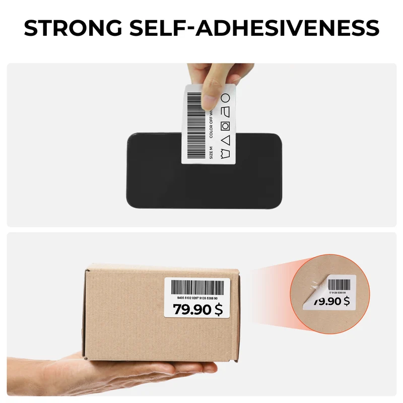 MUNBYN 3" x 2" Rectangle Thermal Labels for Product and Barcode Labels