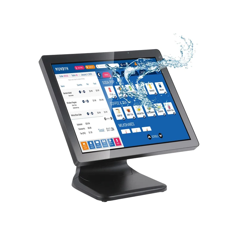 MUNBYN IPTS001 POS Touchscreen Monitor for Retail Checkout