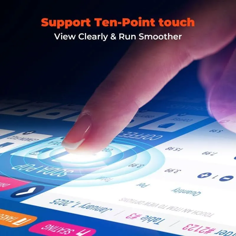 MUNBYN IPTS001 POS Touchscreen Monitor for Retail Checkout