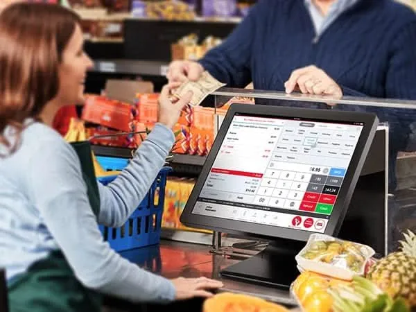 MUNBYN IPTS001 POS Touchscreen Monitor for Retail Checkout