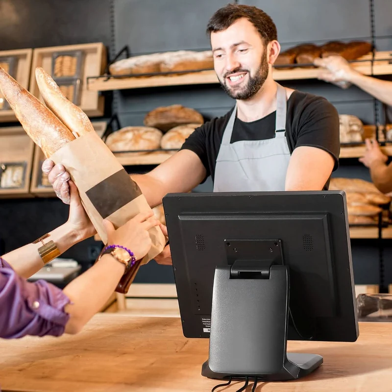 MUNBYN IPTS001 POS Touchscreen Monitor for Retail Checkout