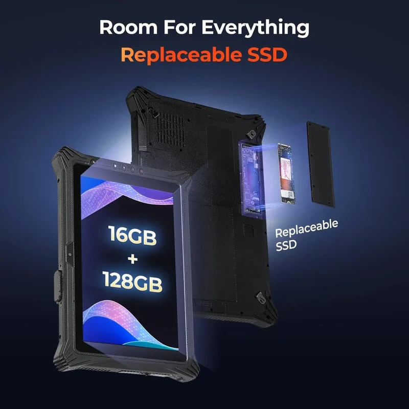 MUNBYN IRT10 Rugged Tablet for Field and Warehouse Work