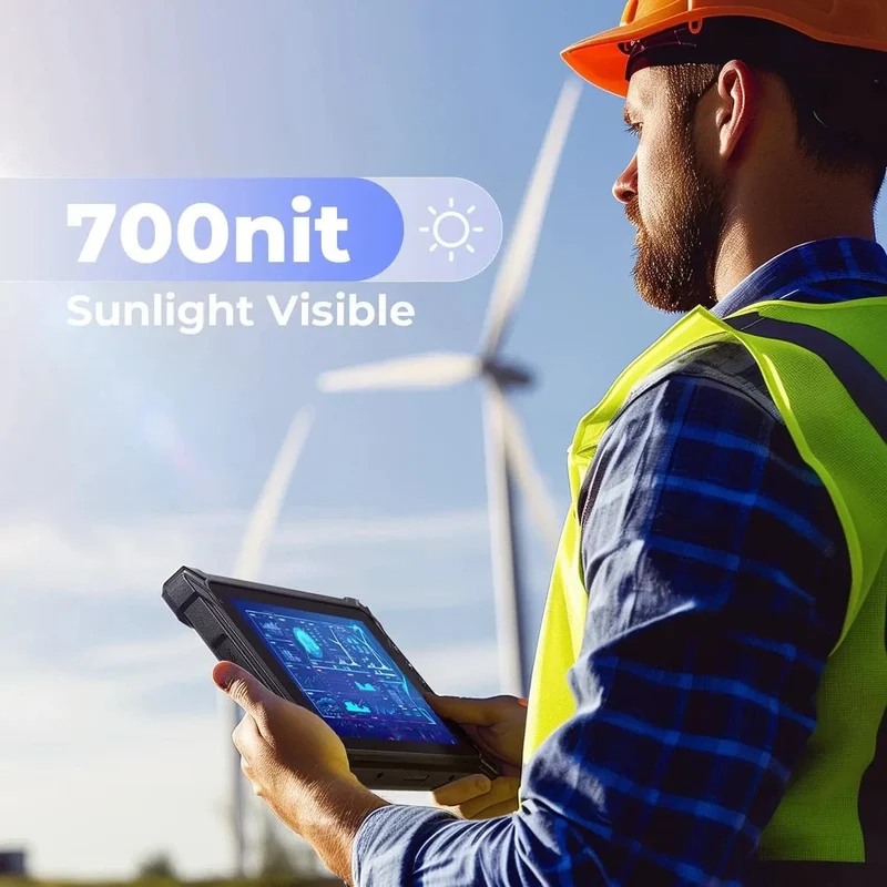MUNBYN IRT06 Rugged Tablet for Field and Warehouse Work