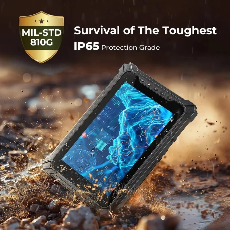 MUNBYN IRT06 Rugged Tablet for Field and Warehouse Work