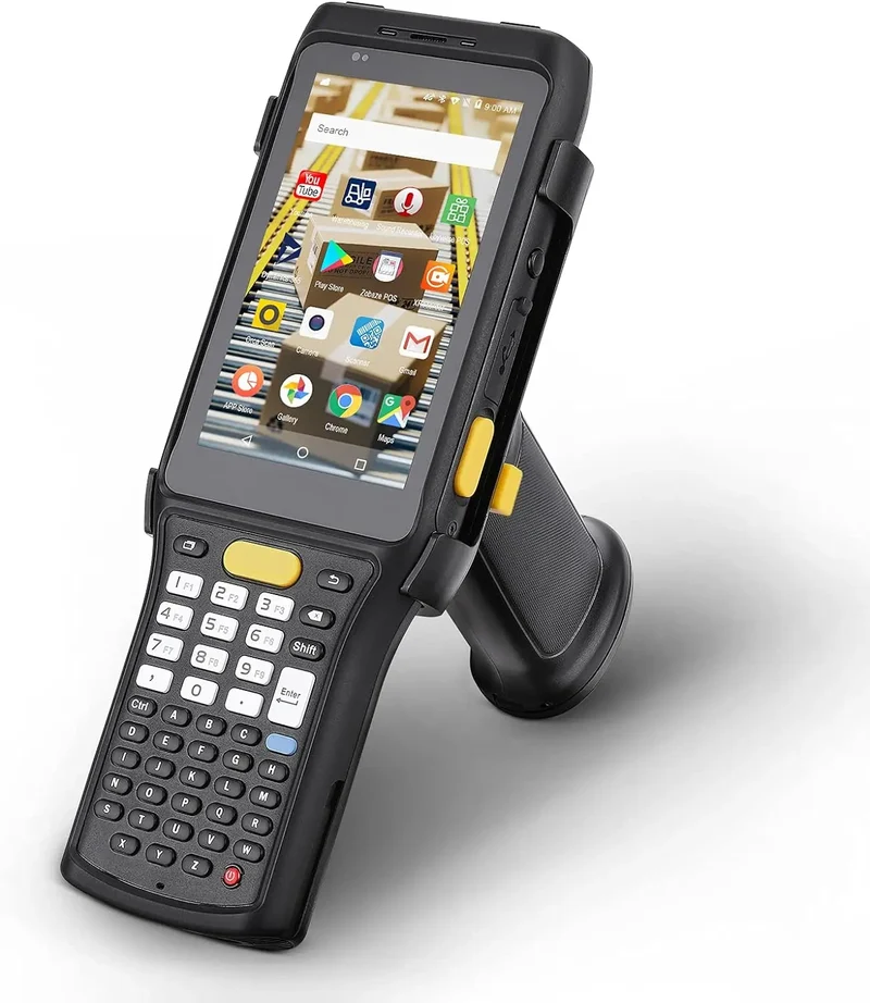 MUNBYN IPDA088P Android Barcode Scanner with Numeric Keypad
