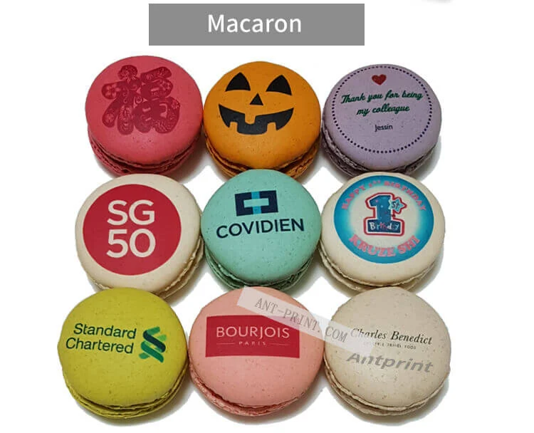 Imprimante à encre comestible pour macarons, biscuits, bonbons, beignets, chocolat, imprimante alimentaire
