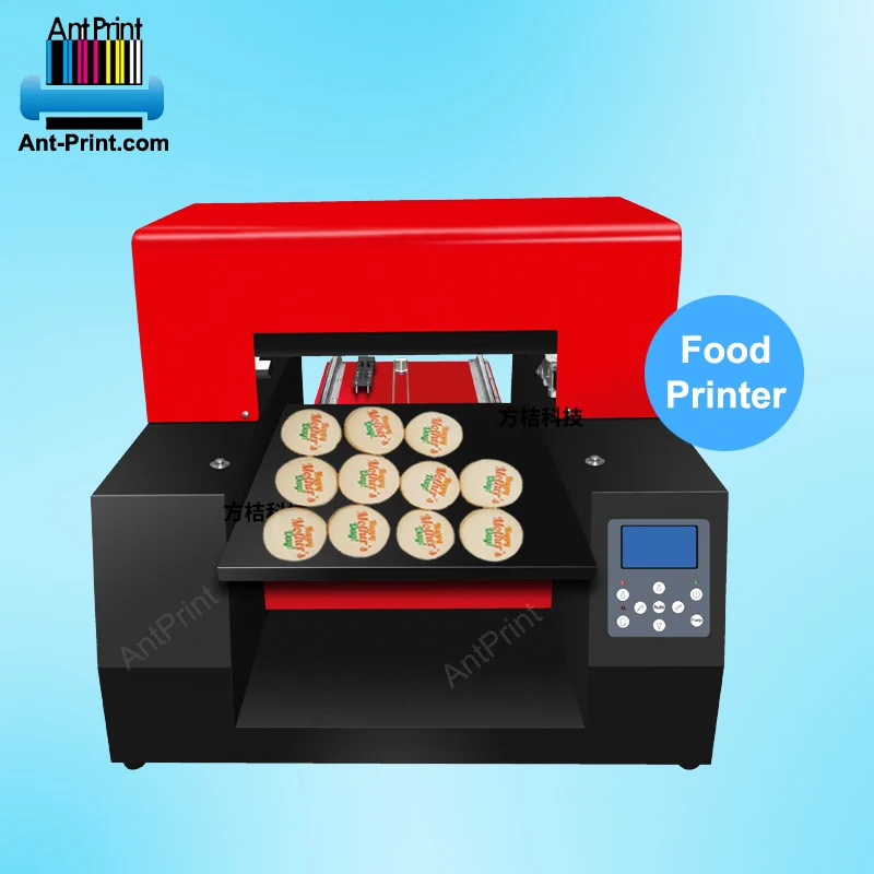 Imprimante alimentaire comestible, version économique, pour macarons, gâteaux, chocolat, bonbons, machine d'impression