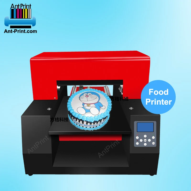 Imprimante alimentaire comestible, version économique, pour macarons, gâteaux, chocolat, bonbons, machine d'impression