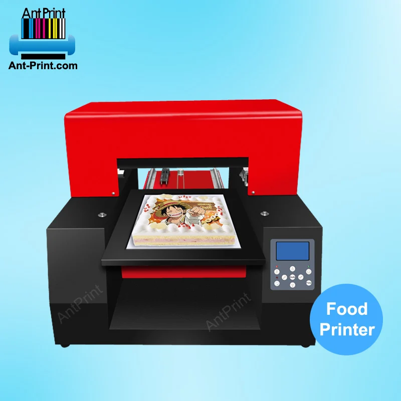 Imprimante alimentaire comestible, version économique, pour macarons, gâteaux, chocolat, bonbons, machine d'impression