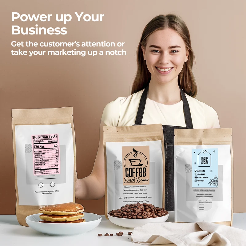 MUNBYN 4x6 Fan-Fold Direct Thermal Shipping Labels for Ecommerce Orders