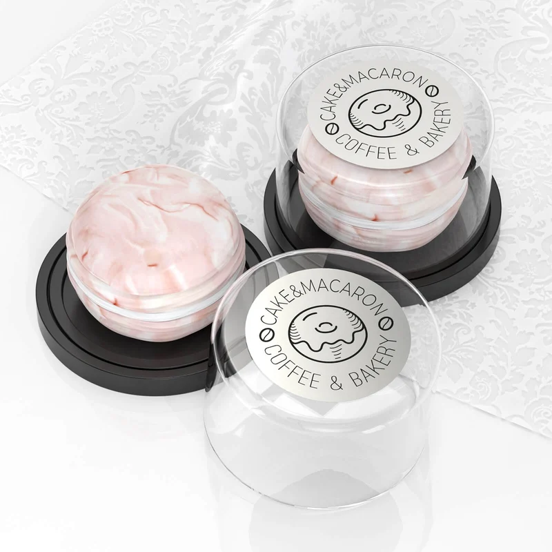 MUNBYN 2" Silver Thermal Labels for Branding and Packaging