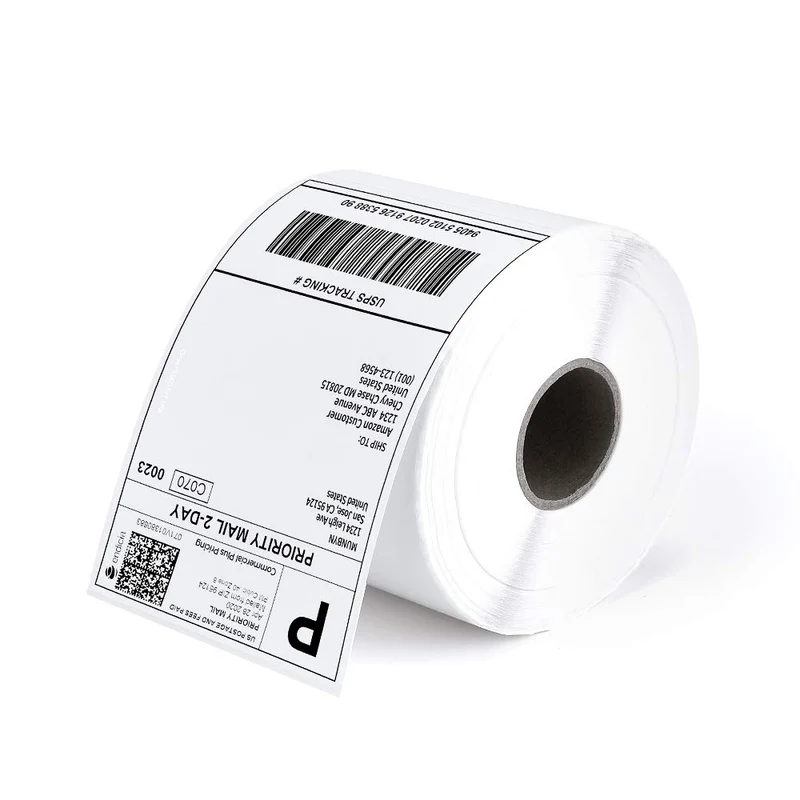 MUNBYN 4x6 Fan-Fold Direct Thermal Shipping Labels for Ecommerce Orders