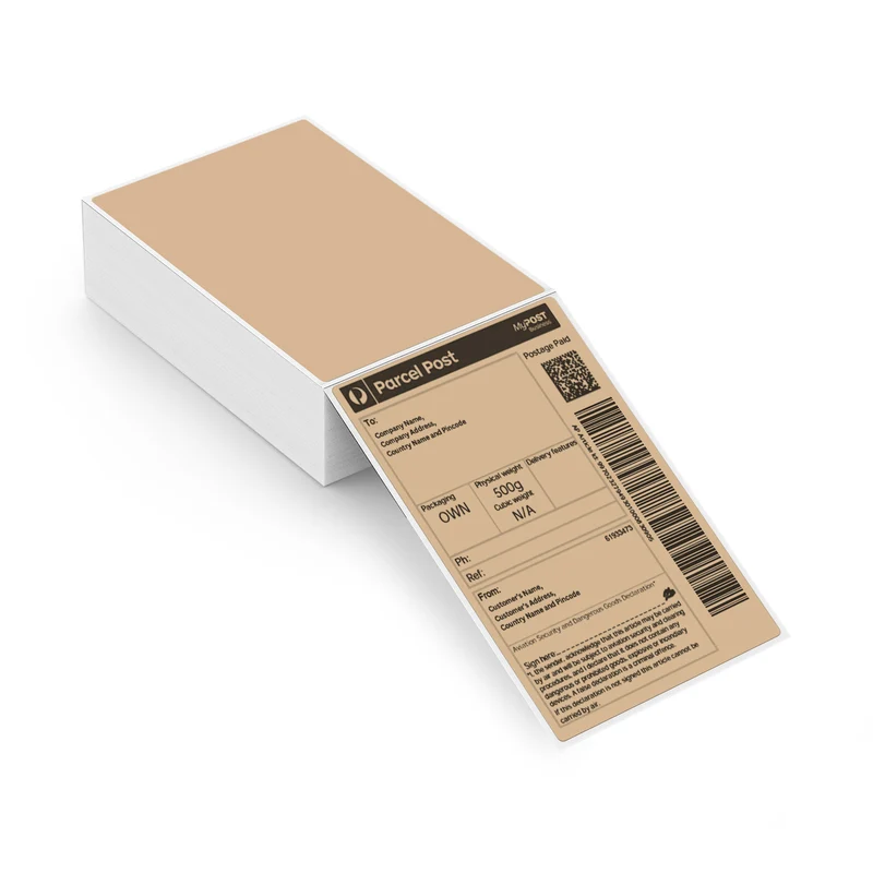 MUNBYN 4x6 Fan-Fold Direct Thermal Shipping Labels for Ecommerce Orders