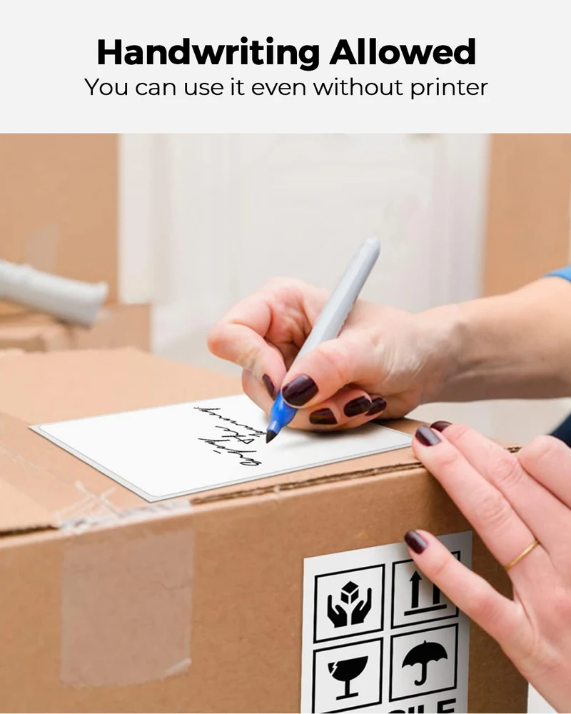 MUNBYN 4x6 Fan-Fold Direct Thermal Shipping Labels for Ecommerce Orders