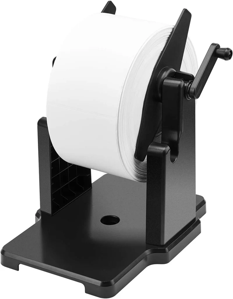 MUNBYN ILH01 Roll and Fan-Fold Label Holder for Shipping Labels