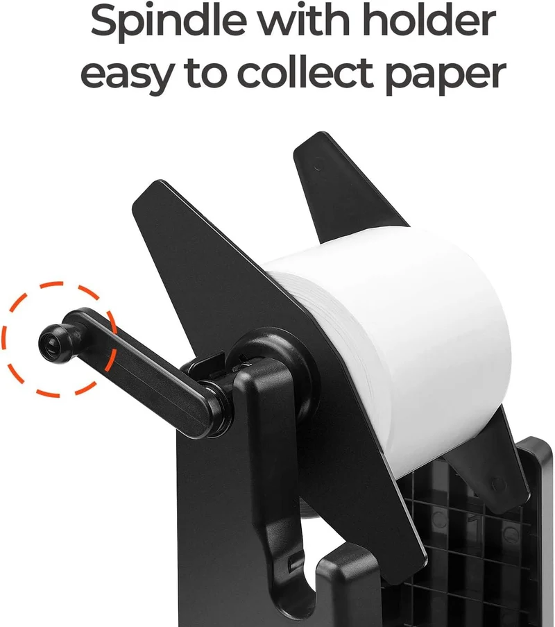 MUNBYN ILH01 Roll and Fan-Fold Label Holder for Shipping Labels