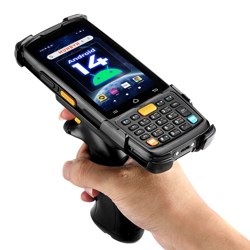 MUNBYN MC005 Android 14 Barcode Scanner für die Lagerbestandserfassung