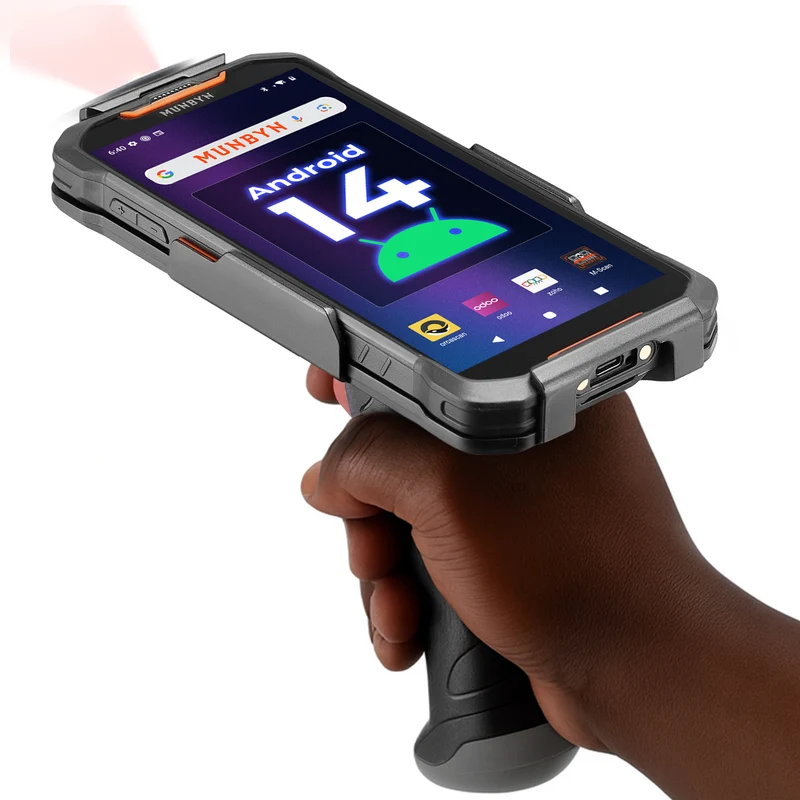 MUNBYN AS01P Android Barcode Scanner für Lagerinventur