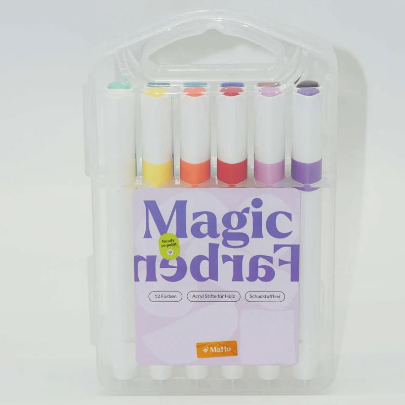 12 MagicFarben Stifte fürs Holz