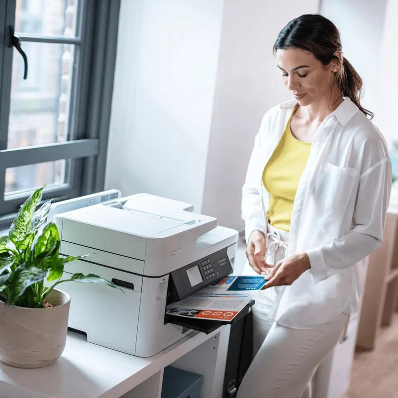 Brother - Imprimante multifonction 4-en-1 Jet d'encre | Couleur | Wi-Fi | A3 - MFC-J5345 DW