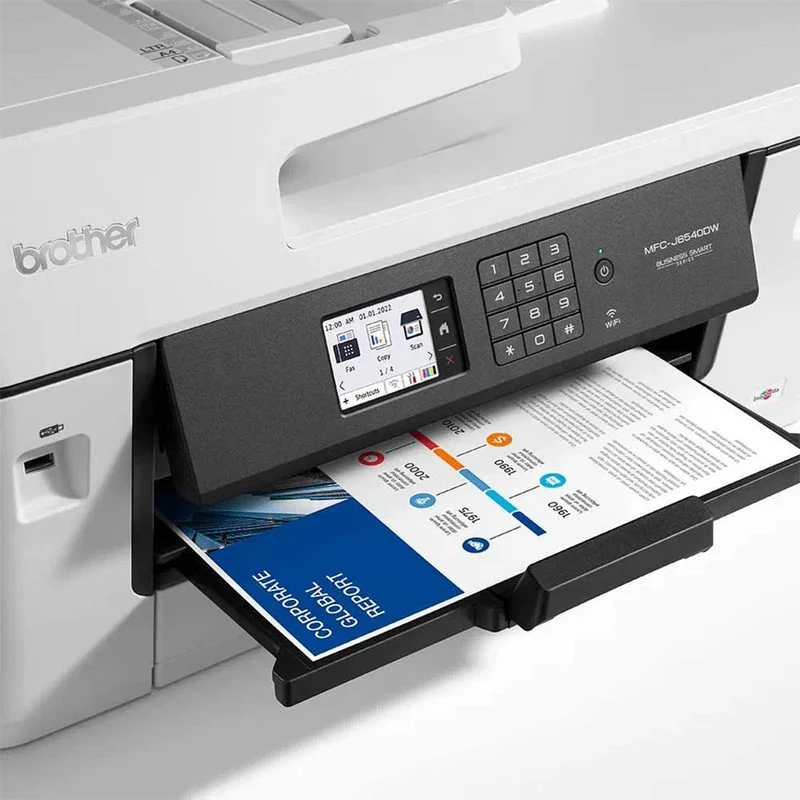 Brother - Imprimante multifonction 4-en-1 Jet d'encre | Couleur | WiFi - MFC-J6540 DW