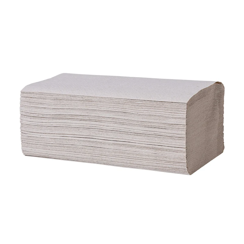 Falthandtücher, V-falz, 1-lagig, 25,0 x 23,0 cm, 5000 Blatt, Recycling