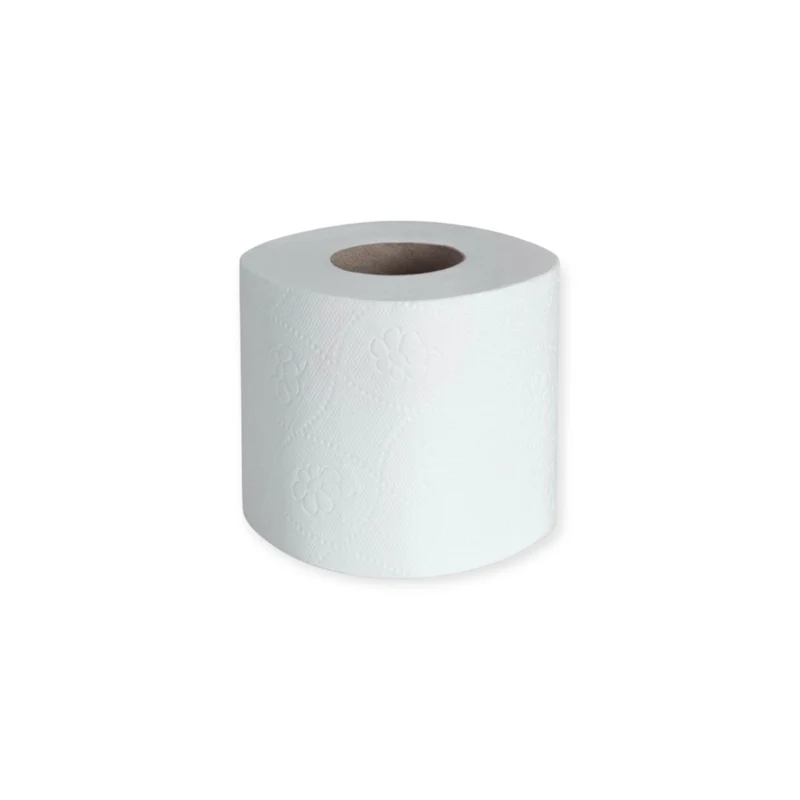 Toilettenpapier Kleinrolle, 2-lagig, 250 Blatt, Zellulose. 1 VE = 64 Rollen
