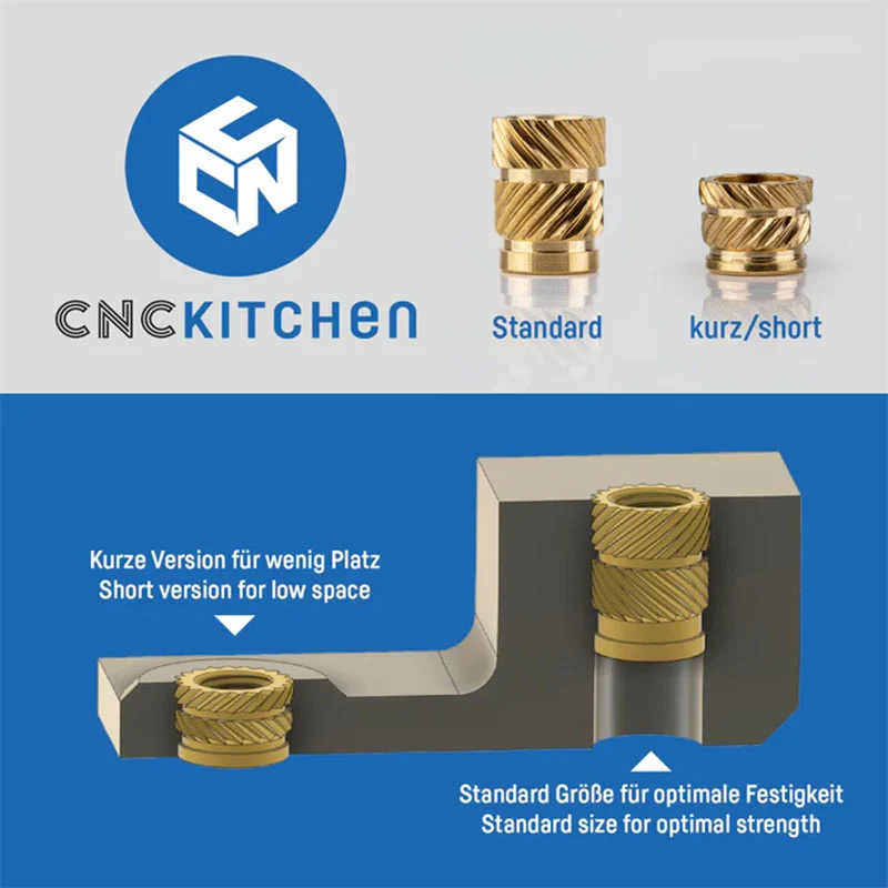 Inserts métalliques CNC Kitchen
