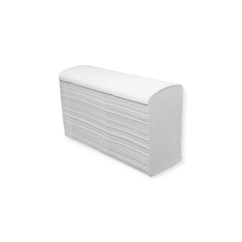 Falthandtücher, W-falz, 2-lagig, 20,3 x 32,0 cm, 2250 Blatt.